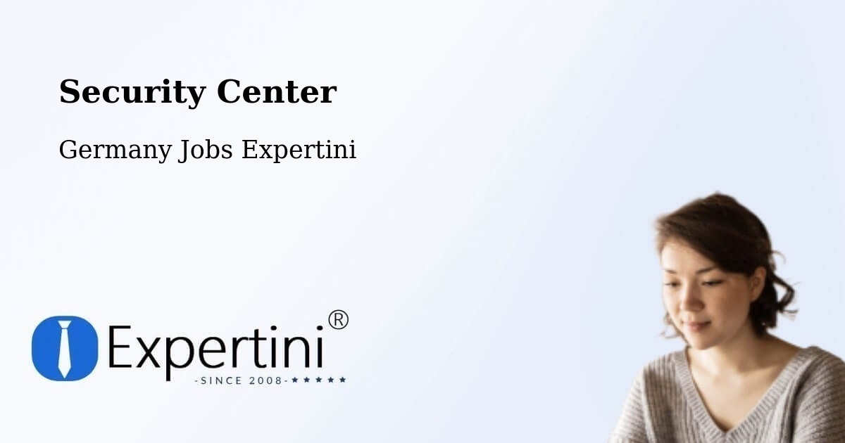 Security Center - Germany Jobs Expertini