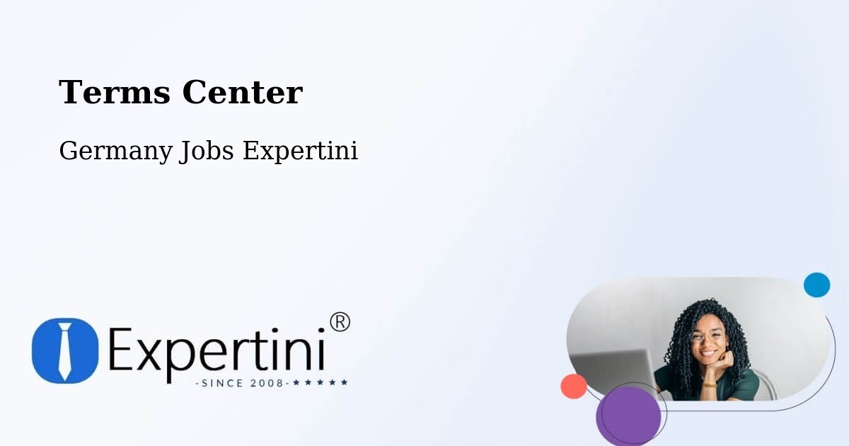Terms Center - Germany Jobs Expertini